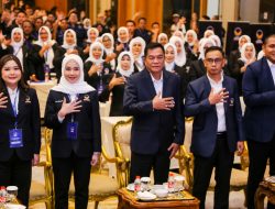 Bupati Muba H. M. Toha dan DPRD Hadiri Diklat Kepemimpinan NasDem se-Sumsel di Palembang