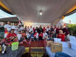 Cak Arlan dan Leoni Meriahkan Jalan Santai Warga di Prabumulih