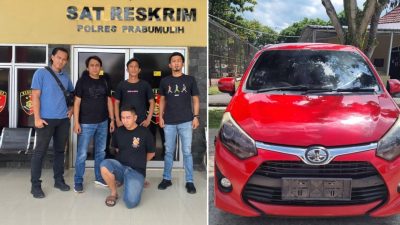 Pelaku Penggelapan Mobil Rental di Prabumulih Ditangkap Polisi
