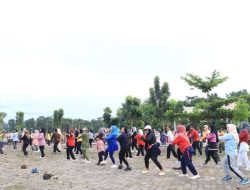 Senam Pagi Bersama, Pemkot Prabumulih Gaungkan Hidup Sehat