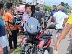 Honda Vario vs Yamaha Vega R Adu Kambing di Prabumulih