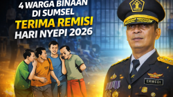 4 Napi Sumsel Terima Remisi Khusus Nyepi 2026