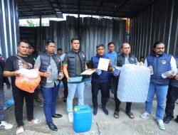 Polisi Gerebek Produksi Miras Oplosan