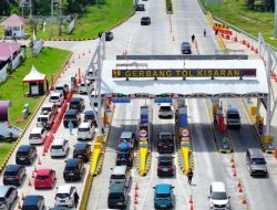 Arus Balik Tol Sumatra Masih Ramai Kendaraan